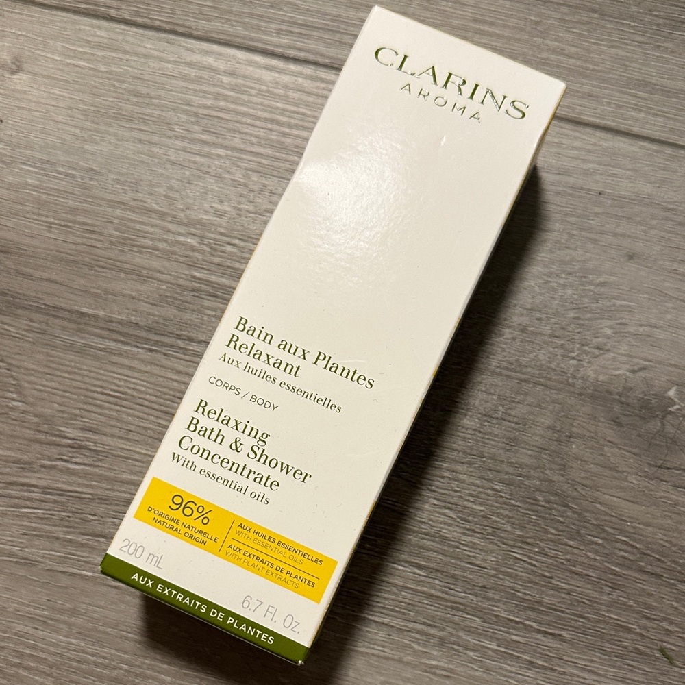 Clarins Aroma Relaxing Shower Balm with Essential Oils